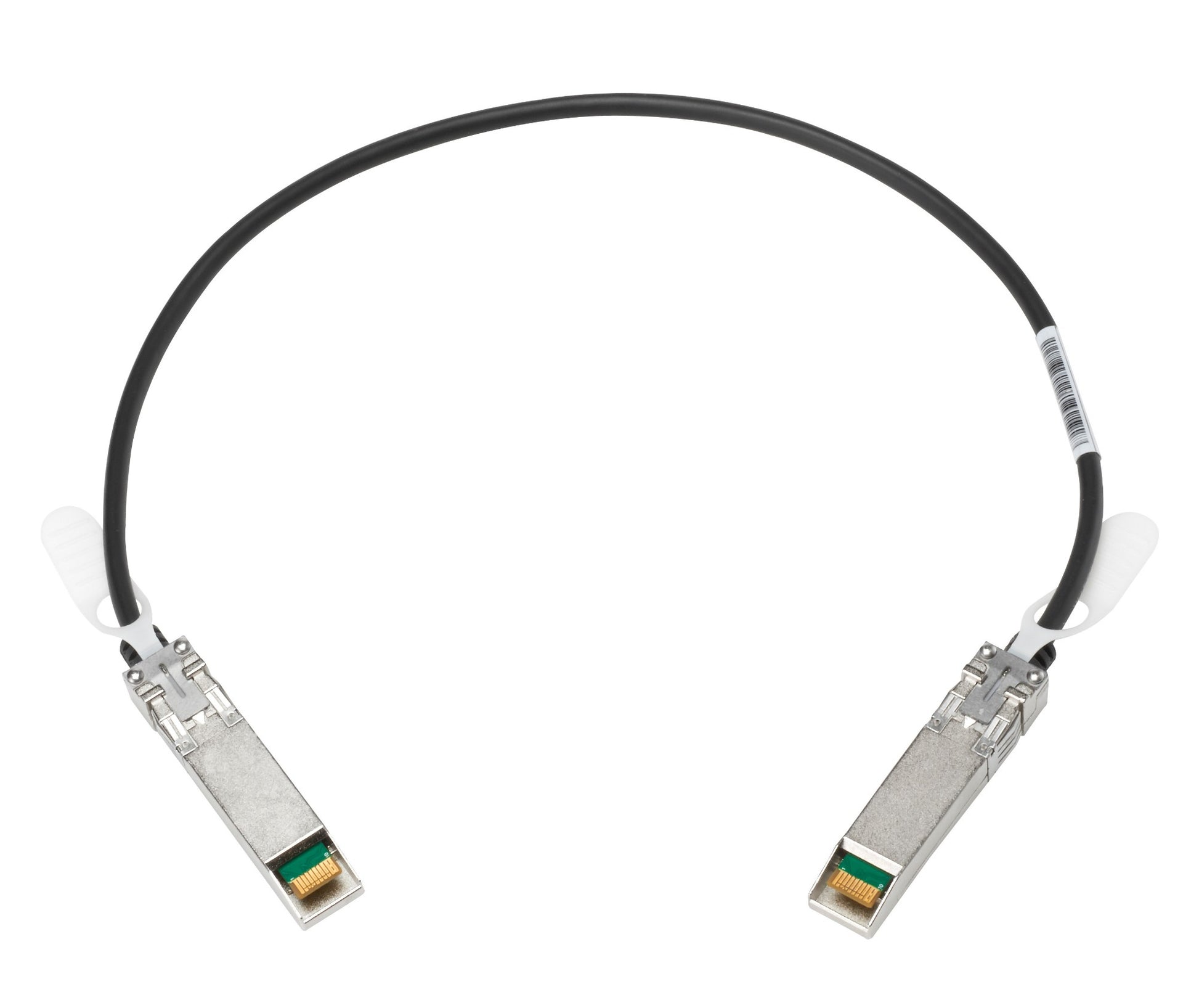 HPE 844477-B21 25G SFP28 DAC Twinax Cable, 3m Black Fiber Optic with Silver Connectors