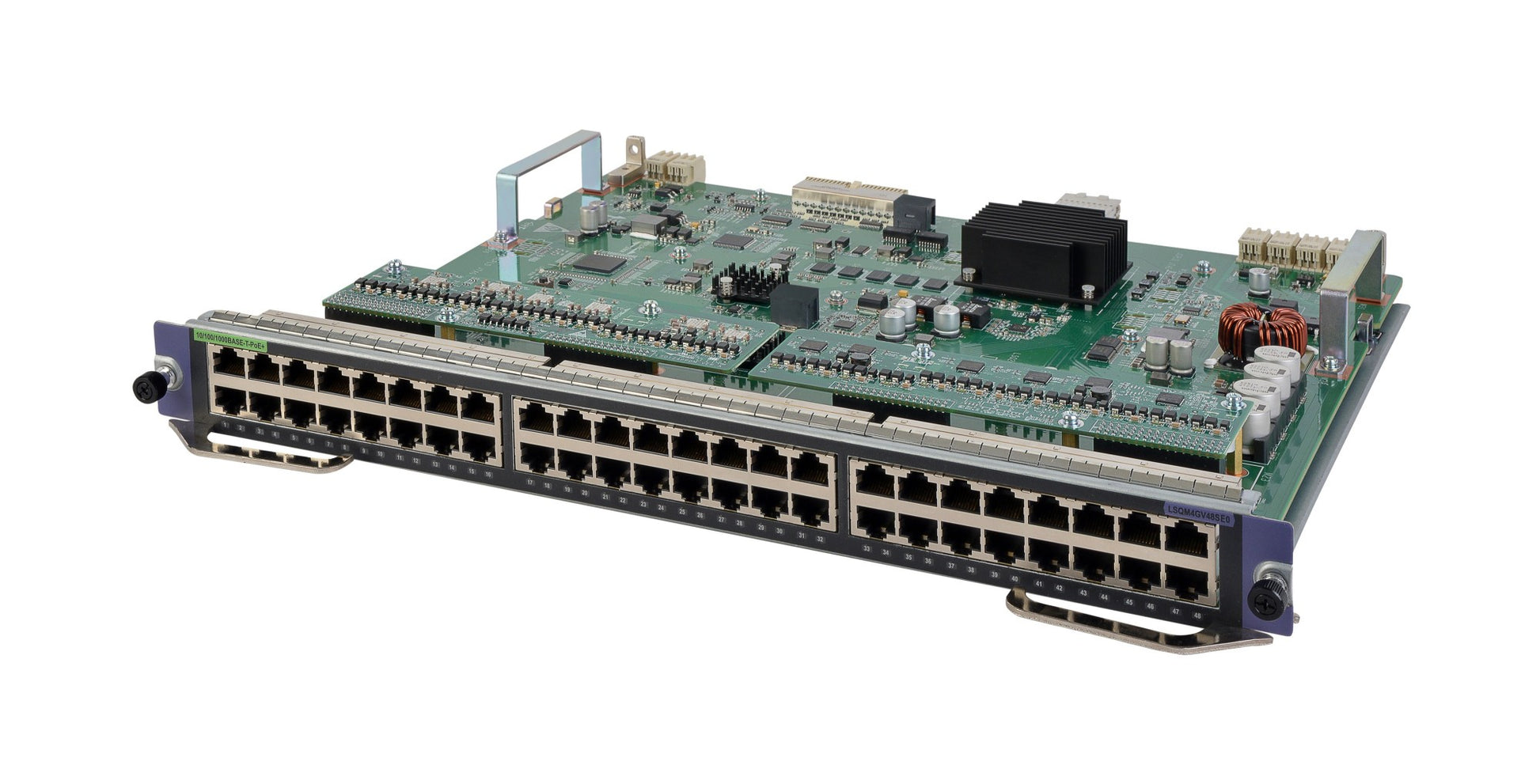 HPE JH213A 48-port PoE+ 1G RJ45 access line card for 7500 chassis