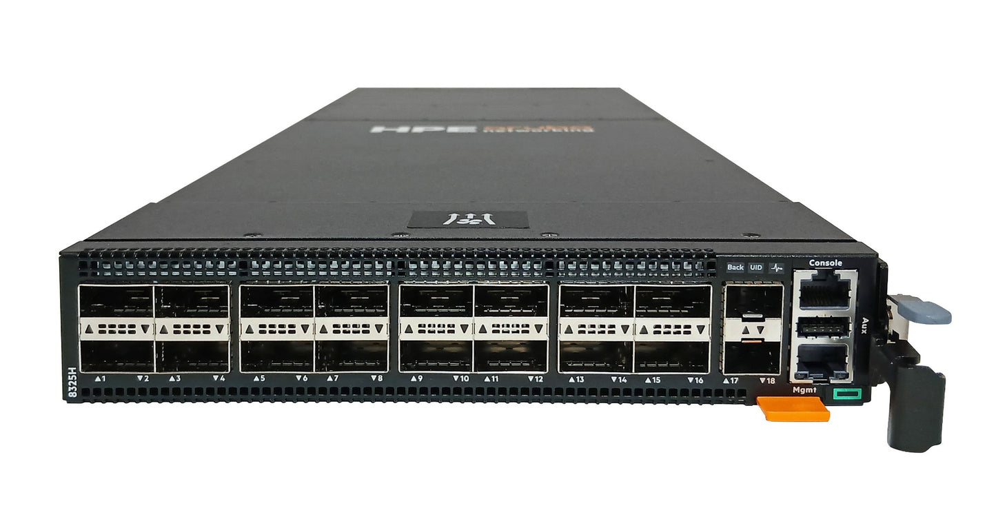 Aruba S4B23A | 100G QSFP28 (16, 40/100G capable), non‑PoE, L3 AOS‑CX, back‑to‑front airflow, 4x hot‑swap fans, 2x hot‑swap PSUs