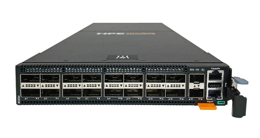 Aruba S4B23A | 100G QSFP28 (16, 40/100G capable), non‑PoE, L3 AOS‑CX, back‑to‑front airflow, 4x hot‑swap fans, 2x hot‑swap PSUs