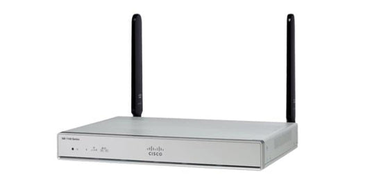 Cisco C1127-8PLTEP | ISR 1100 branch router | 8x 1GbE LAN PoE+ | xDSL WAN + 1x 1GbE SFP + 1x 1GbE RJ45 | SD-WAN | LTE Advanced (GPS/SMS) | dual-band 802.11ac Wi‑Fi | license: DNA Essentials/Advantage