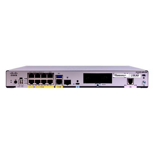 Cisco C1127X-8PLTEP router with 8x 1G LAN PoE+ ports and LTE