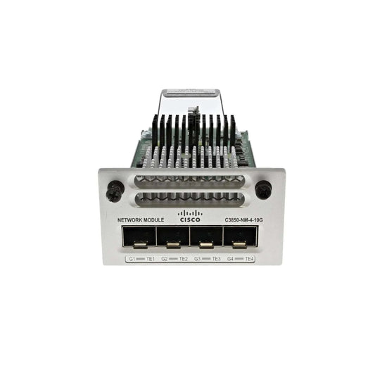 Cisco C3850-NM-4-10G | 4x10G SFP+ uplinks, 1G SFP fallback | hot-swappable network module