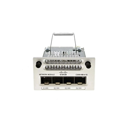 Cisco C3850-NM-4-1G | 4x1G SFP uplinks | hot-swappable network module