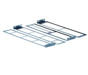 Cisco C4900M-BKTD-KIT black metal 4-wheel grid rack kit
