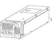 Cisco C6840-X-1100W-DC black server rack with honeycomb pattern