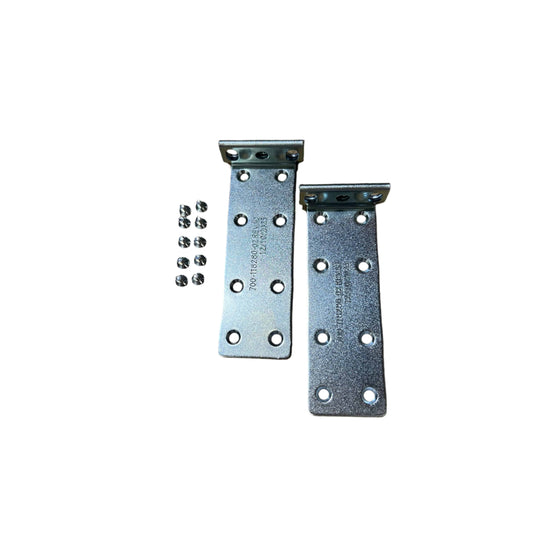 Cisco C8300-RM-19-1R 19-inch 1RU rack mount kit with silver front brackets and screws