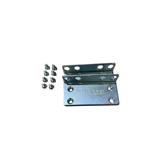 Cisco C8300-RM-19-2R silver metal rack-mount kit with brackets, screws and holes