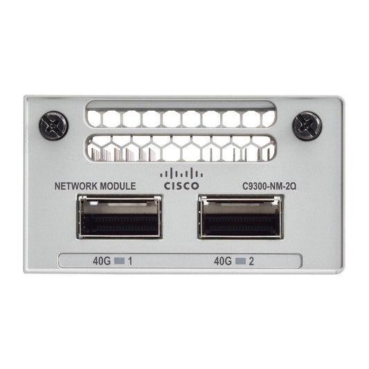 Cisco C9300-NM-2Q | 2x 40G QSFP+ uplink module for modular access switches (Catalyst 9300)