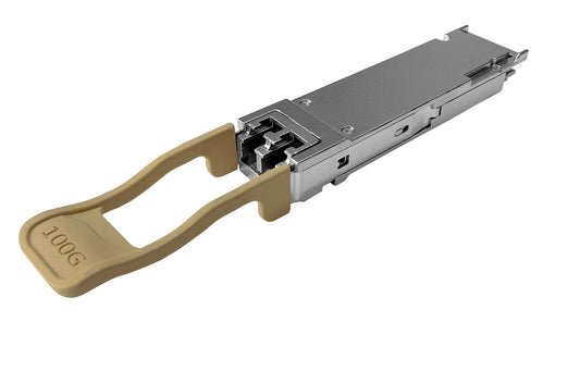 Aruba S4B44A | 100G QSFP28 transceiver, SR1.2, 850 nm, up to 100 m OM4 (70 m OM3), LC duplex, 100GBASE‑SR1.2