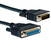 Cisco CAB-530FC-10 RS-530 serial cable, DB60 male to DB25 female DCE, 10 ft