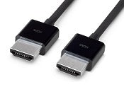 Cisco CAB-DX-2HDMI-3M 3m black HDMI cable with silver connectors