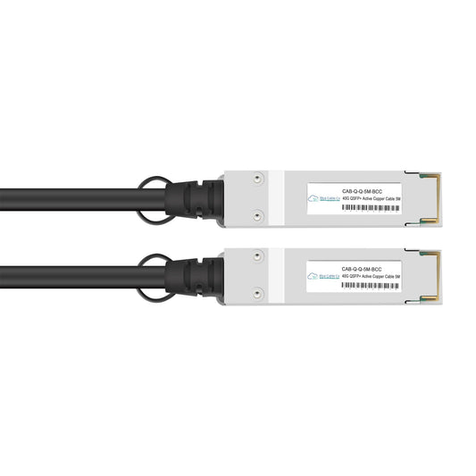 Arista compatible 40G QSFP to QSFP black and white copper DAC cable connector, 0.5-5m