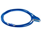 Cisco CAB-SS-449FC smart serial cable with 9-pin braided USB connector