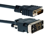 Cisco CAB-V35FC 10ft shielded V.35 serial cable with DVI-like black connectors