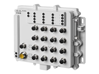 Cisco IE-2000-16T67-B | 16x 10/100 FE, no PoE, uplinks: none, license: Base | IP67 rugged