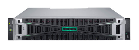 HPE ProLiant DL380 Gen10 server rack with 12x 1.92TB SSD storage array