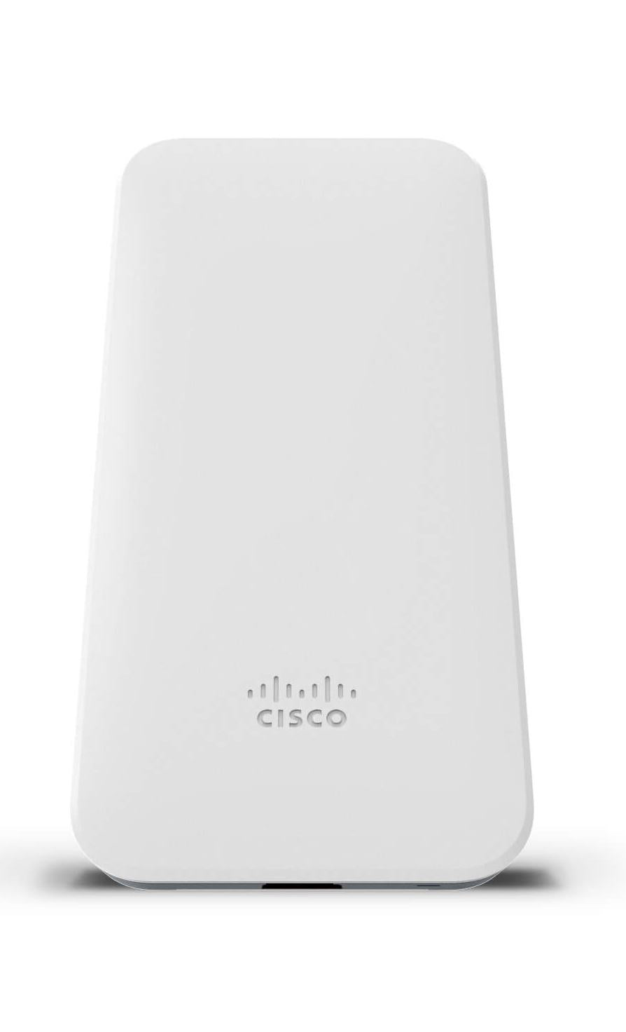 Meraki MR70-HW | Outdoor AP | Wi-Fi 5 (802.11ac Wave 2) | Dual-band 2.4/5 GHz | 2x2:2 | 1.3 Gbps aggregate | PoE 802.3af | IP67 | Internal omni antennas