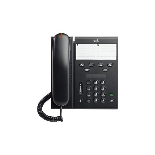 Cisco CP-6911-CL-K9 1-line IP desk phone with corded handset