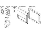 Samsung Galaxy Tab A 10.5’’ with Cisco 8800 wall-mount kit