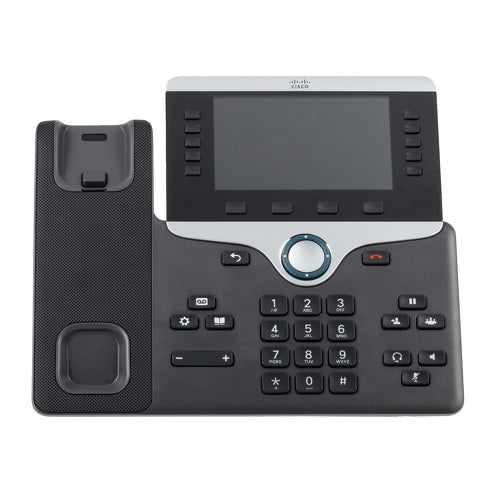 Cisco CP-8861-3PW-AU-K9 | SIP desk phone (MPP) | 5 lines | 5.0" color display | 2x Gigabit Ethernet | Bluetooth | PoE + PSU (AU cord)
