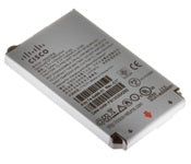 Cisco CP-BATT-7925G-STD standard Li-ion battery for 7925G, silver rectangular with black text and logo