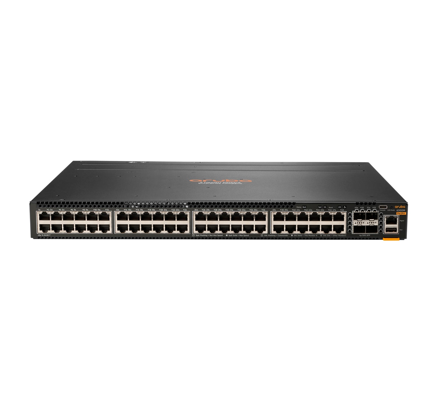 Aruba JL762A 48-port Gigabit Ethernet switch with SFP56 uplinks