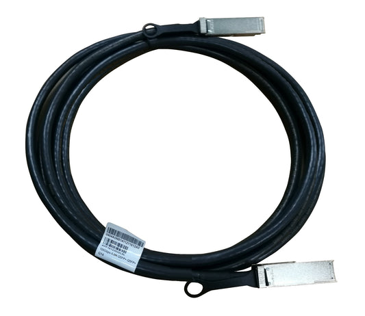 HPE JL273A 100G QSFP28 DAC passive twinax cable with silver connectors, 5m