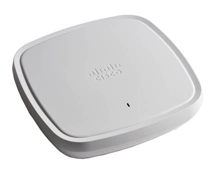 Cisco C9120AXI-Z | Wi‑Fi 6 (802.11ax) dual‑band 4x4:4, internal antenna, 2.5G mGig (RJ‑45), PoE+ Class 4, BLE 5/IoT, WPA3