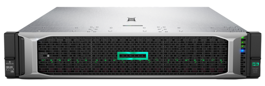 HPE HPE-DL385-G10-PLUS | 2U rack | dual-socket AMD EPYC 7002/7003 | up to 32x SFF or 12x LFF; broad NVMe/SAS/SATA mix | Smart Array/SR RAID | PCIe 4.0 | OCP 3.0 NIC (1/10/25/100GbE) | iLO 5 | redundant 800–1600W PSUs