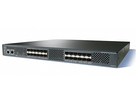 Cisco DS-C9124V-24PETK9 24-port 64G FC switch with fan grill