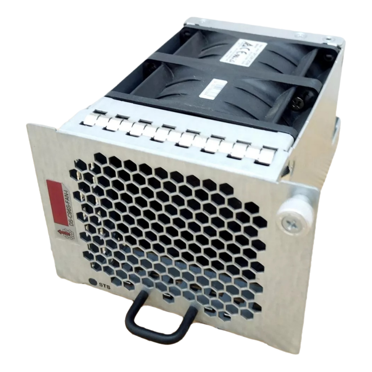 Cisco DS-C96V-FAN-I fan tray with black and white honeycomb grille