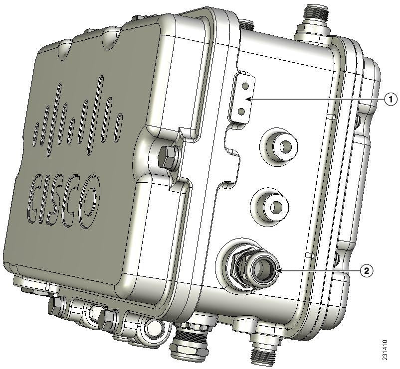 Cisco AIR-PWR-ST-LT-R3P | 1520 Series street-light power tap, 4 ft lead (R3P twist-lock), AC feed for outdoor AP