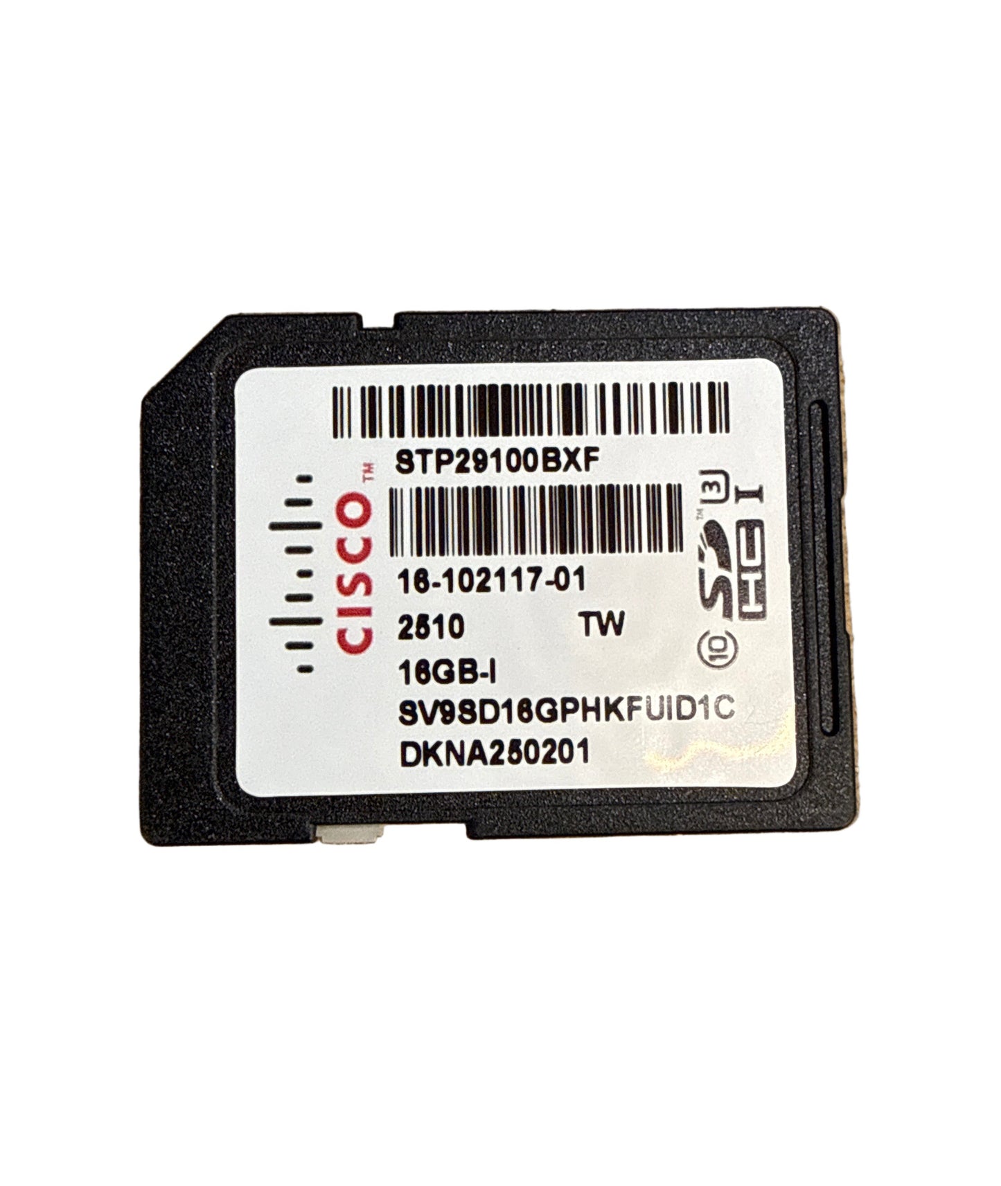 Cisco SD-IE-16GB | 16GB SD (full‑size), SD/SDHC, for IE industrial switches/routers; config/image/log storage