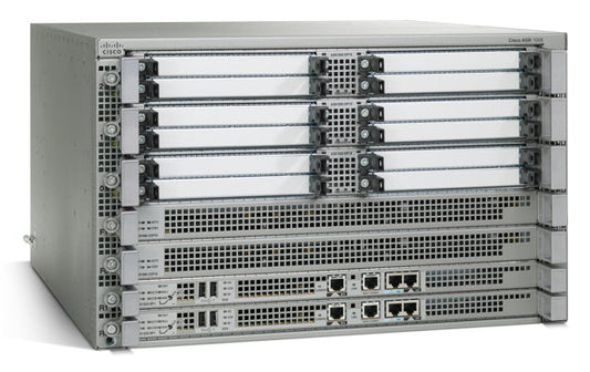 Cisco ASR1K6R2-100-VPNK9 | Modular edge router | SD-WAN capable | VPNK9 (IPsec) | 6-slot chassis | HA-ready