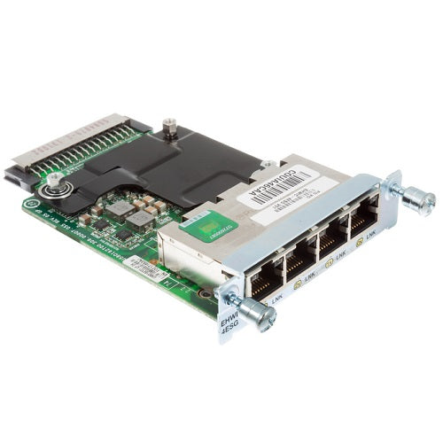 Cisco EHWIC-4ESG 4-port Gigabit Ethernet L2 switch module for ISR G2