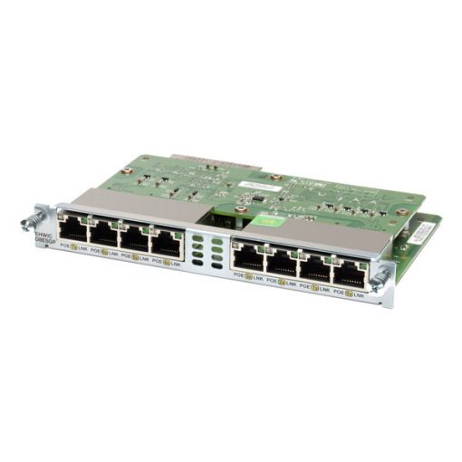 Cisco EHWIC-D-8ESG 8-port Gigabit Ethernet switch module