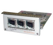 Cisco EPA-3GE-SX-LH-LC 3-port 1GbE LC EPA adapter with RJ-45 switch