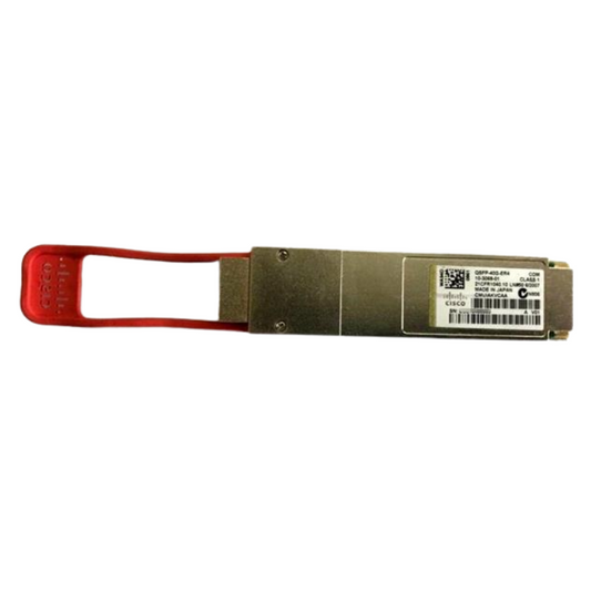 Cisco QSFP-40G-ER4 | 40G QSFP+ | 40GBASE-ER4 | 1310 nm LAN-WDM | 40 km SMF | LC duplex