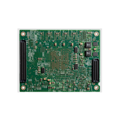 Green rectangular circuit board with black connectors and electronic components for cisco catalyst ess9300 10x 10g sfp+ embedded switch