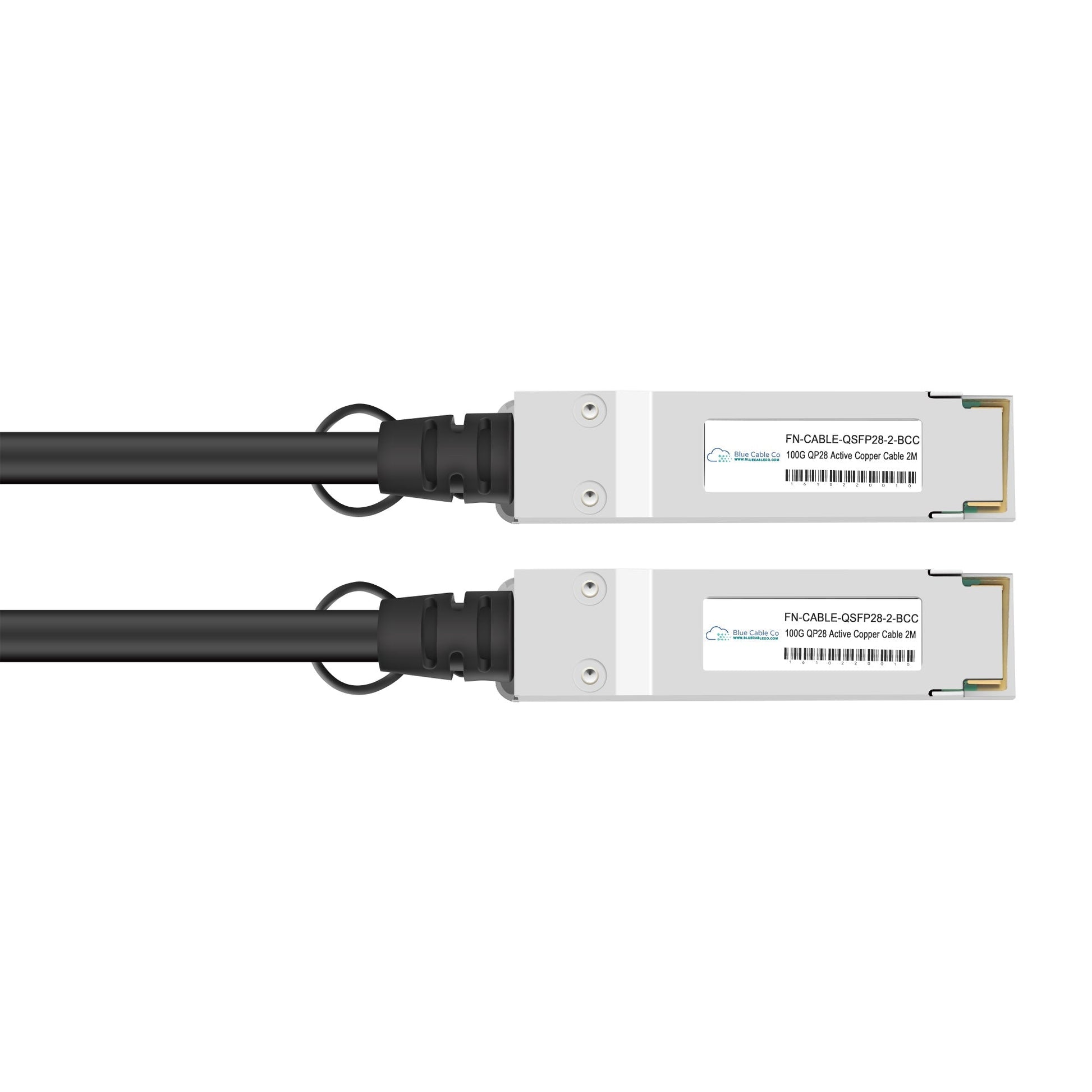 Fortinet Compatible QSFP to QSFP 100GBASE-CR4 Copper Cable Connector