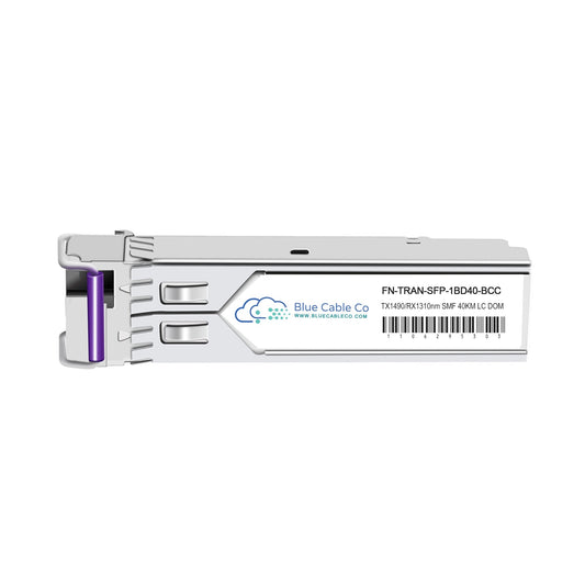 Fortinet Compatible 1GB Single-Mode 40km SFP Transceiver for Blue Cable Co