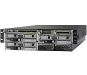 Cisco FPR-C9300-HVDC chassis with 3 bays, HVDC PSUs, fans