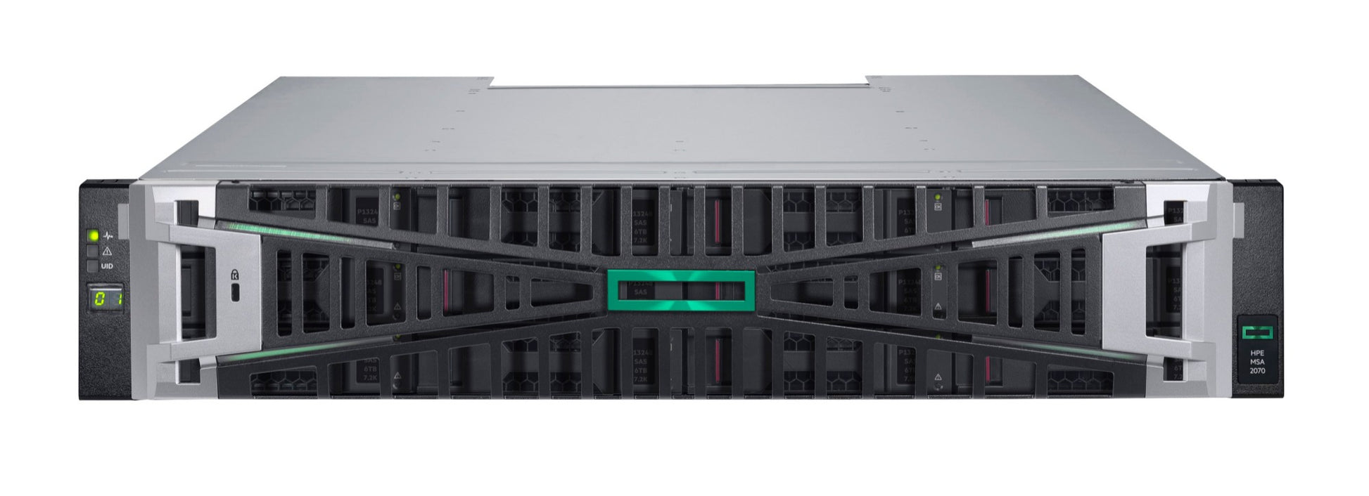HPE ProLiant DL380 Gen10 server rack with dual-controller 2U LFF storage