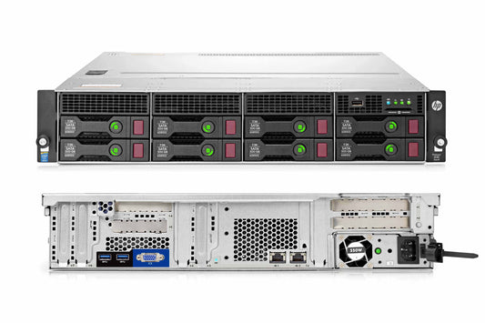 HPE HPE-DL80-G9 | 2U dual-socket Xeon E5 v3/v4, high-capacity LFF bays, up to 16 DIMM DDR4, redundant PSUs, iLO 4