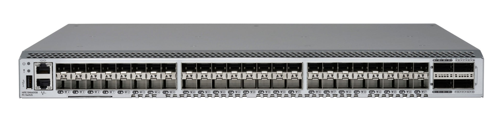 Aruba R6V47A 32G FC SAN switch with 48 ports and 16G SFPs
