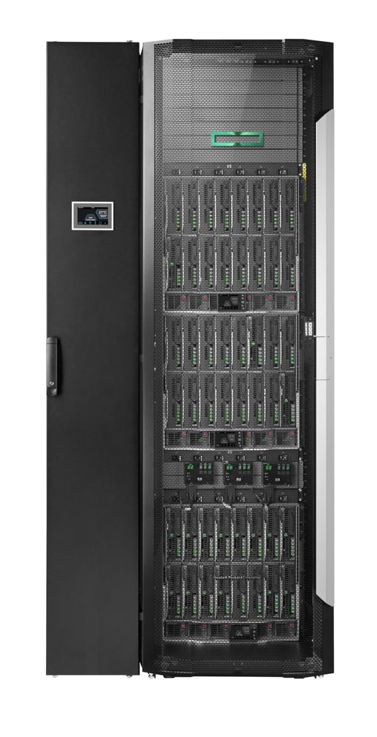HPE ML30 Gen11 server rack with glass front, silver accents, and targeted PCIe cooling