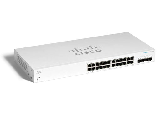 Cisco CBS220-24T-4X-AU | 24x 1G, non-PoE; 4x 10G SFP+; Smart L2