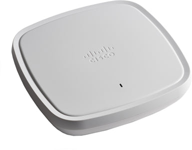 Cisco C9130AXE-EWC-Z white Wi-Fi 6 access point with external antennas
