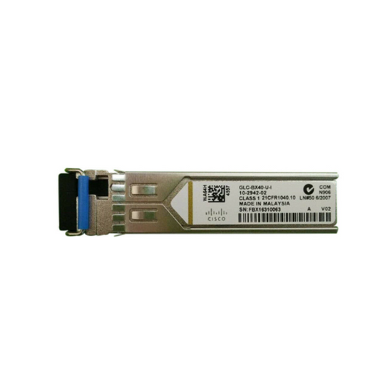 Cisco GLC-BX40-U-I 1GbE SFP Transceiver Module 40km LC Simplex